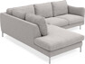 Madison - 2-sits soffa med divan vänster - Beige
