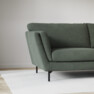 Madison Lux - 2-sits soffa med schäslong vänster - Grön