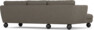 Madison Lux - 2-sits soffa med schäslong vänster - Beige
