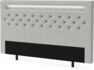 New York led - Sänggavel, 90-210 cm - Grå