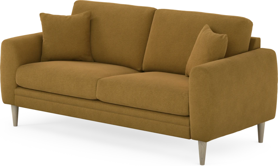 Eden - 2,5-sits soffa - Gul