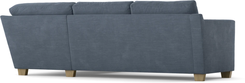 Friday - 2,5-sits soffa med divan höger - Blå
