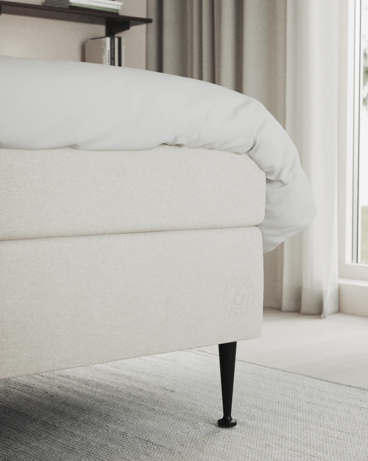 Asperö Comfort - Kontinentalsäng, dubbelsäng med bäddmadrass Comfort och sängben - inspiration