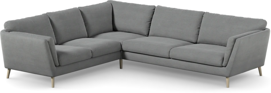 Madison Lux - Hörnsoffa 2+3-sits, hörn 1 - Grå