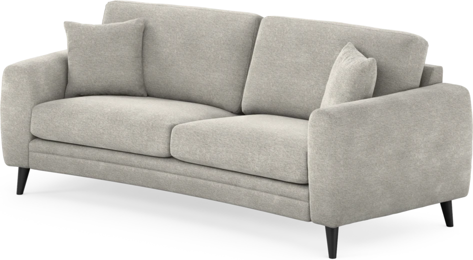 Eden - 2,5-sits soffa svängd - Grå