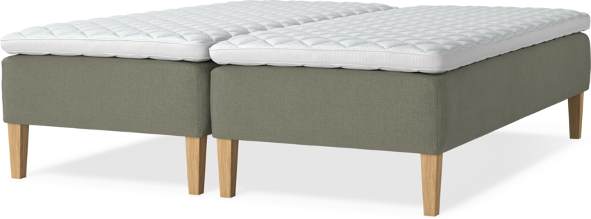 Delux Sense - Ramsäng, dubbelsäng med bäddmadrass