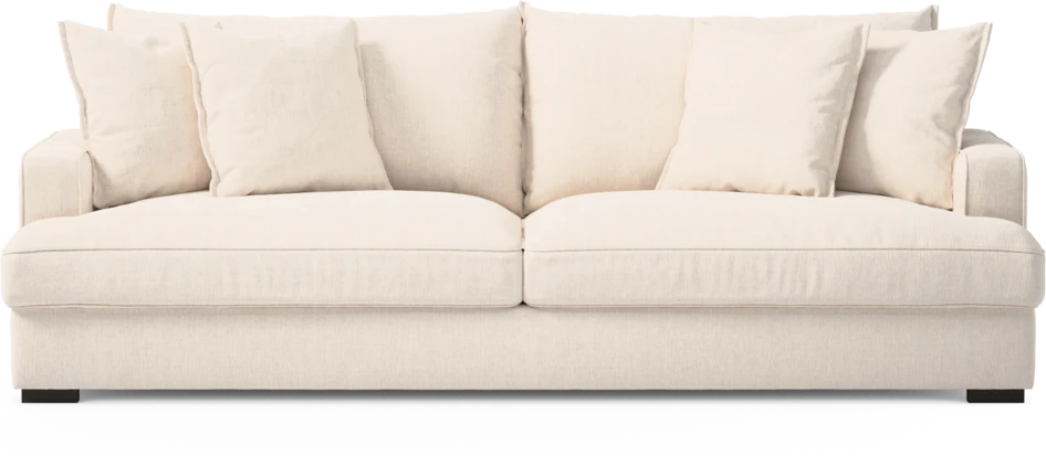 Mila - 4-sits soffa - Vit
