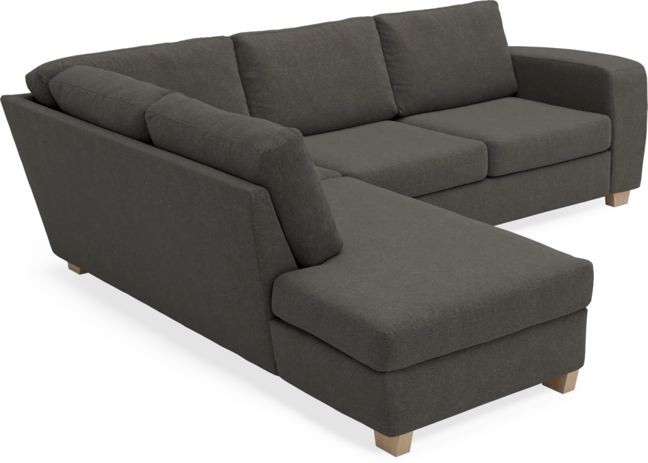 Friday - 2,5-sits soffa med divan vänster - Grå