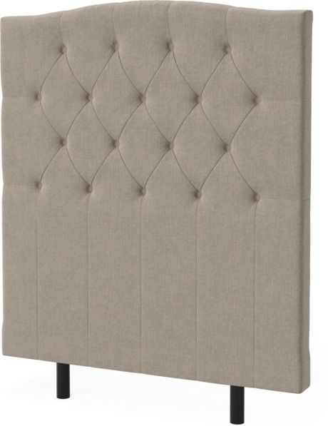 Asperö välvd - sänggavel, 90-180 cm - Beige