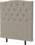 Asperö välvd - sänggavel, 90-180 cm - Beige