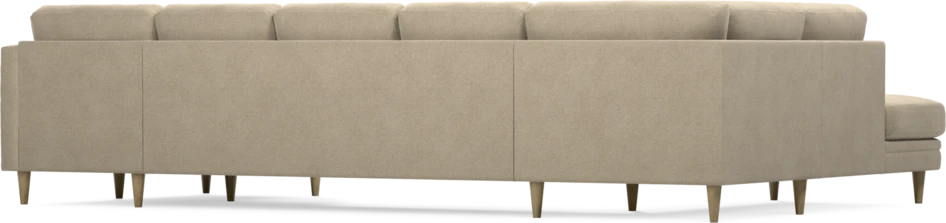 Eden - 3-sits soffa med divan vänster och schäslong höger - Beige