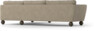 Madison Lux - 3-sits soffa med divan höger - Beige