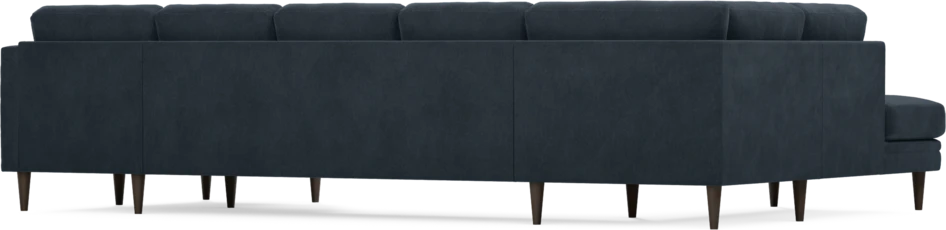 Eden - 3-sits soffa med divan vänster och schäslong höger - Blå