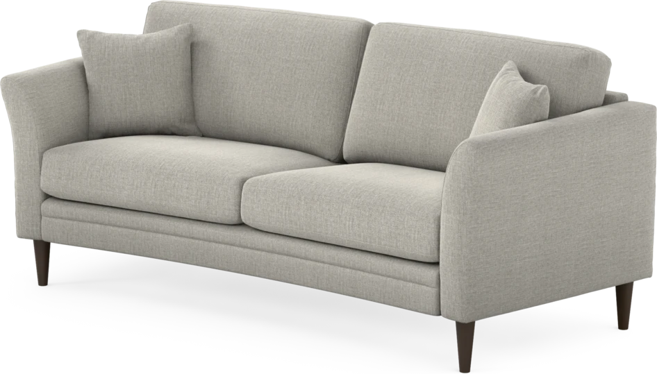 Eden - 2,5-sits soffa svängd - Grå
