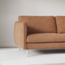 Madison Lux - 2-sits soffa med schäslong vänster - Orange
