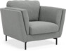 Madison Lux - Fåtölj, 70 cm - Grå