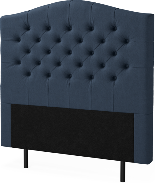 New York välvd - Sänggavel, 90-210 cm - Blå