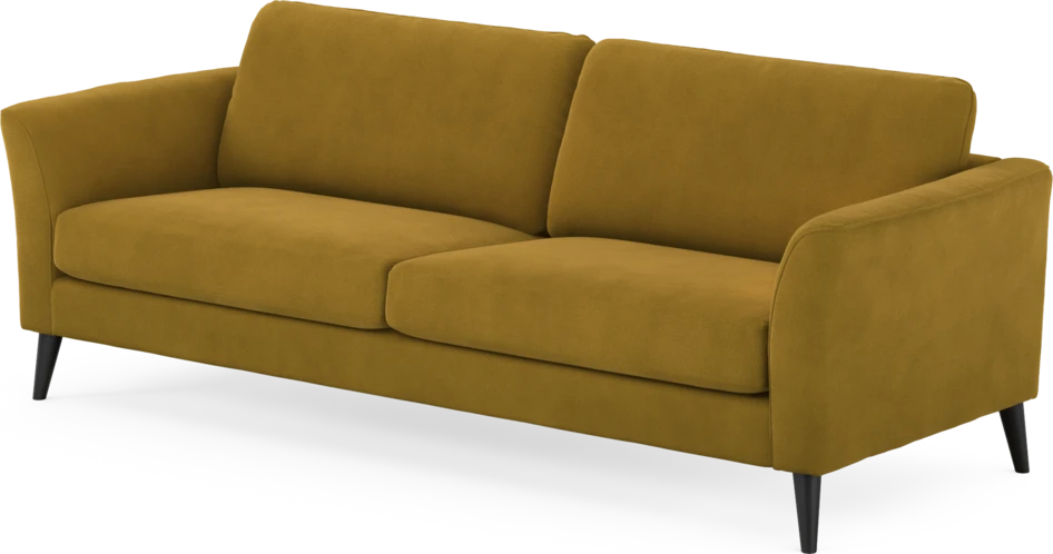 Bridge - 4-sits soffa - Gul