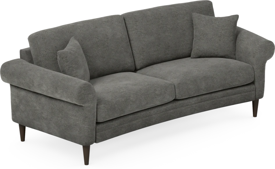 Eden - 2,5-sits soffa svängd - Grå