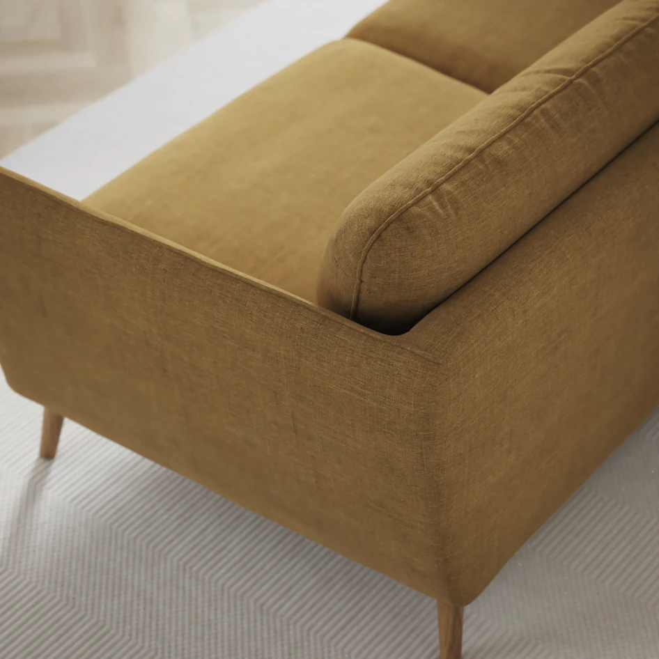 Madison Lux - Fåtölj, 90 cm - Gul