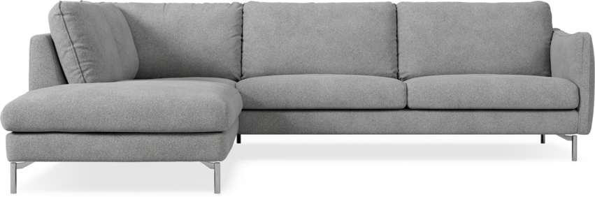 Madison Lux - 3-sits soffa med divan vänster - Vit