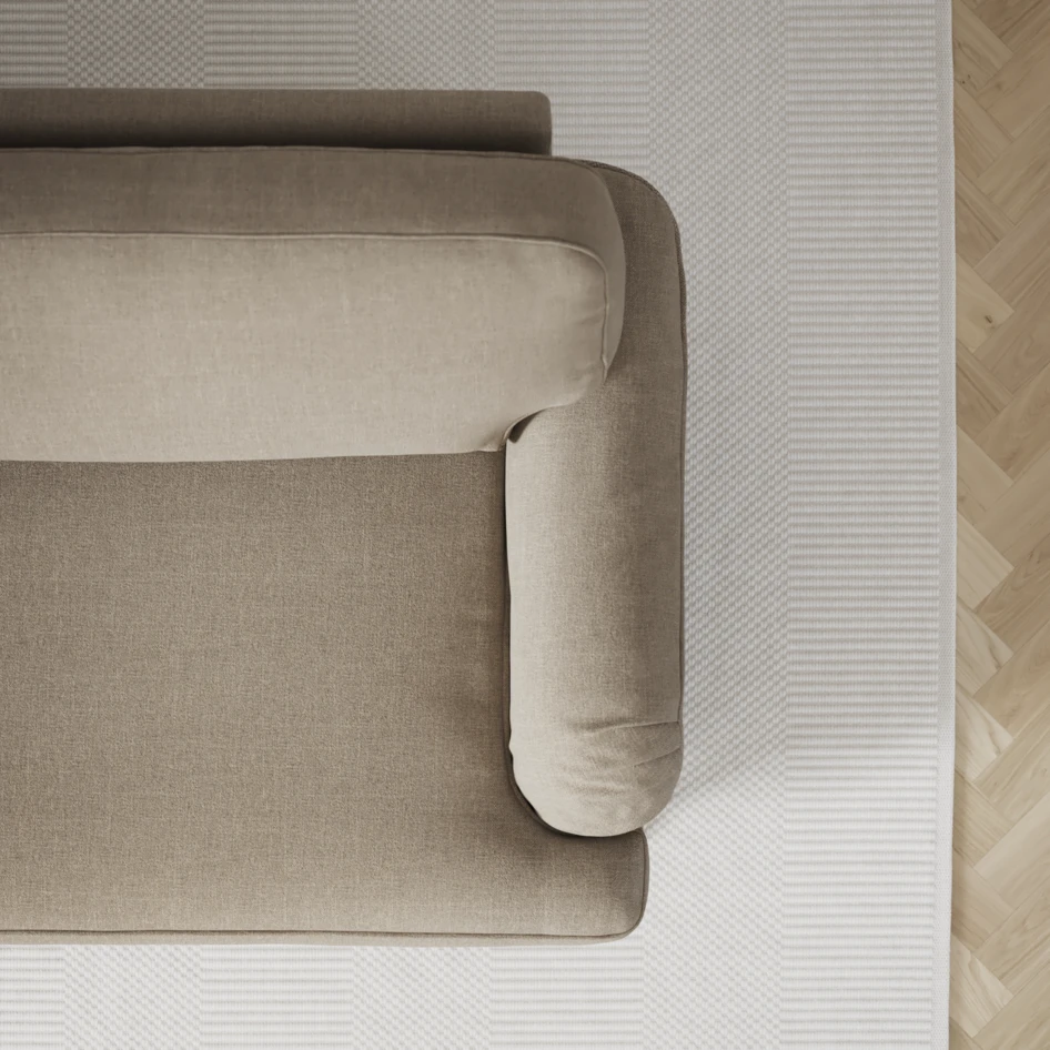 Oxford - Hörnsoffa 2,5+2,5-sits - Beige