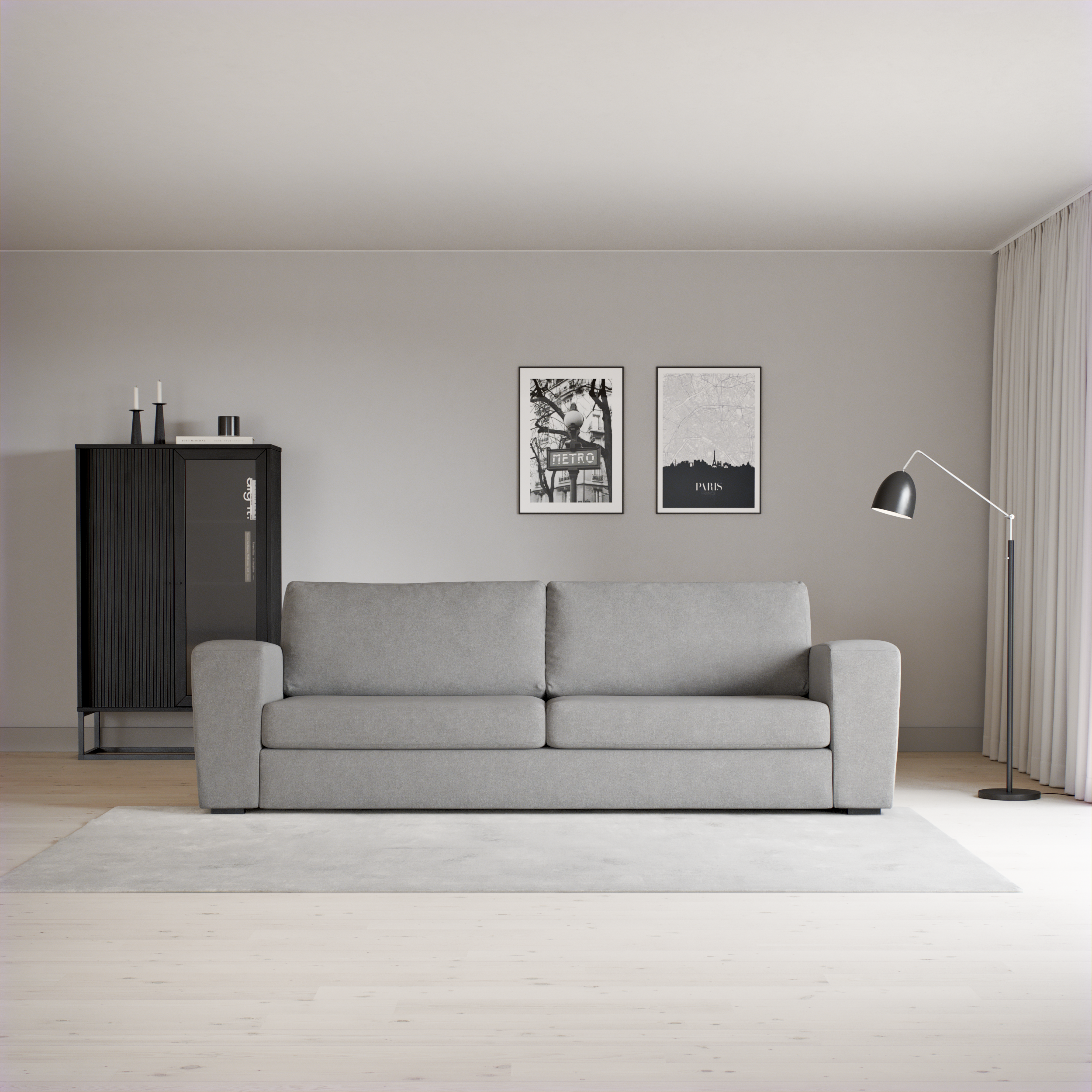 Friday - 3-sits soffa - inspiration