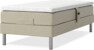 Roma Family - Ställbar säng, enkelsäng med bäddmadrass, B 80-120 - Beige