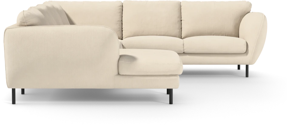 Madison Lux - Hörnsoffa med schäslong vänster - Beige