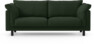 Cherrie - 2,5-sits soffa, fast klädsel - Grön