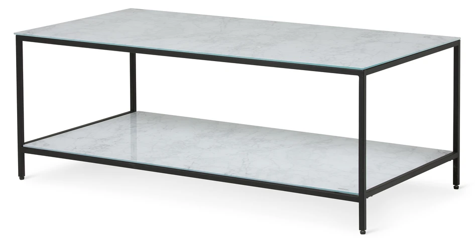 Nancy - Soffbord, 120x60x45 cm - Svart