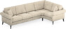 Eden - Hörnsoffa, 3+1-sits - Beige