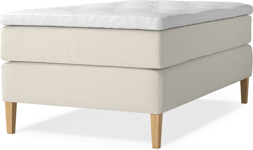 Delux Exclusive - Kontinentalsäng, enkelsäng 120 cm med bäddmadrass