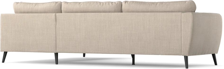 County - 2,5-sits soffa med divan höger - Beige
