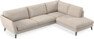 Madison Lux - 3-sits soffa med divan höger - Vit