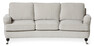 Kingston Delux - 3-sits soffa svängd - Beige