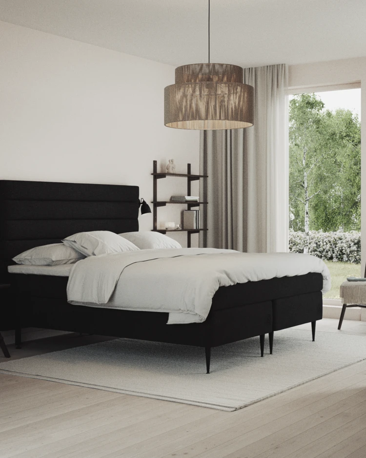 Asperö Comfort - Kontinentalsäng, dubbelsäng med bäddmadrass Comfort och sängben - inspiration
