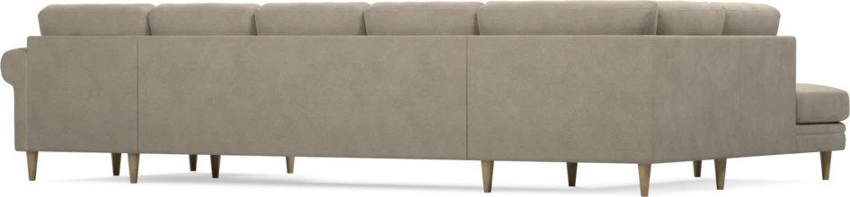 Eden - 3-sits soffa med divan vänster och schäslong höger - Beige