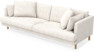 Harper - 4-sits soffa - Vit
