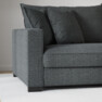 Rossi - 3-sits soffa med schäslong höger - Grå