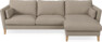 Winston - 3-sits soffa med schäslong, vändbar - Beige