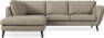 Madison - 2-sits soffa med divan vänster - Beige