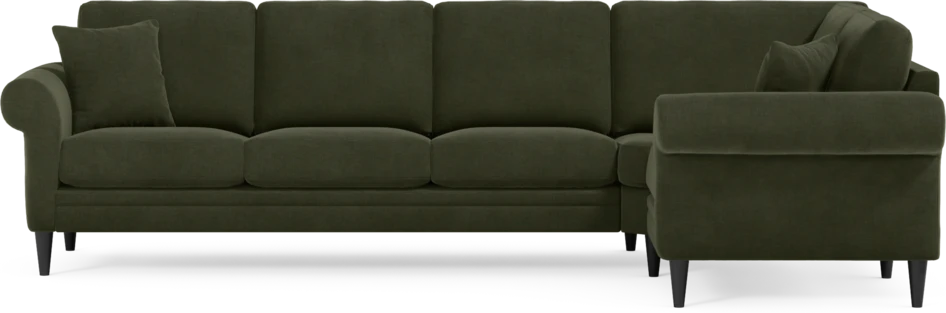 Eden - Hörnsoffa, 3+1-sits - Grön