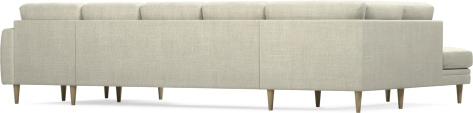 Eden - 3-sits soffa med divan vänster och schäslong höger - Beige