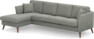 Eden - 3-sits soffa med schäslong - Grå