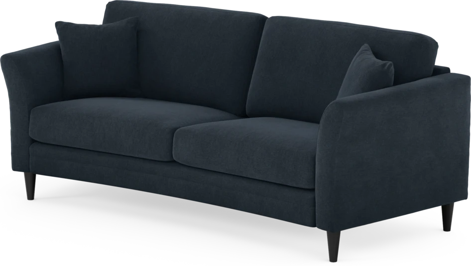 Eden - 2,5-sits soffa svängd - Blå