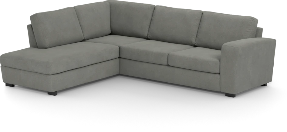 Friday - 2,5-sits soffa med divan vänster - Grå