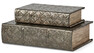 Hide - Förvaringslåda, 2 delar, L 27, B 18, H 7 cm - Grön