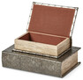 Hide - Förvaringslåda, 2 delar, L 27, B 18, H 7 cm - Grön
