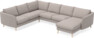 Madison - Hörnsoffa med schäslong höger - Beige